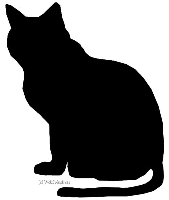 Halloween Black Cat Silhouette | Clipart library - Free Clipart Images