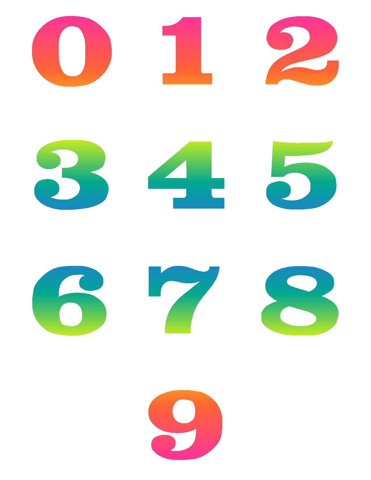 number clip art free download - photo #41