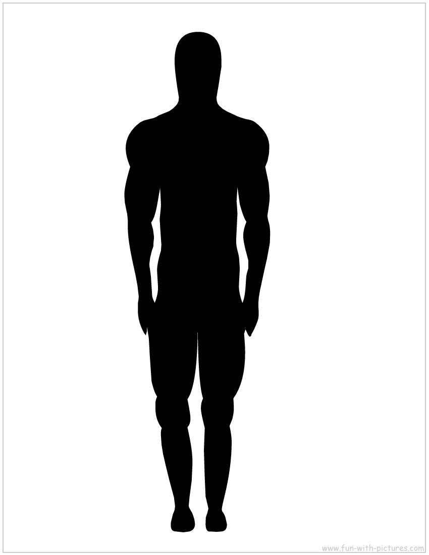 Man Standing Silhouette | Clipart library - Free Clipart Images