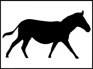 Pix For  Horse Stencil Printable