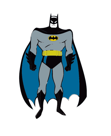 Batman Coloring Pages Colored Clip Art Library