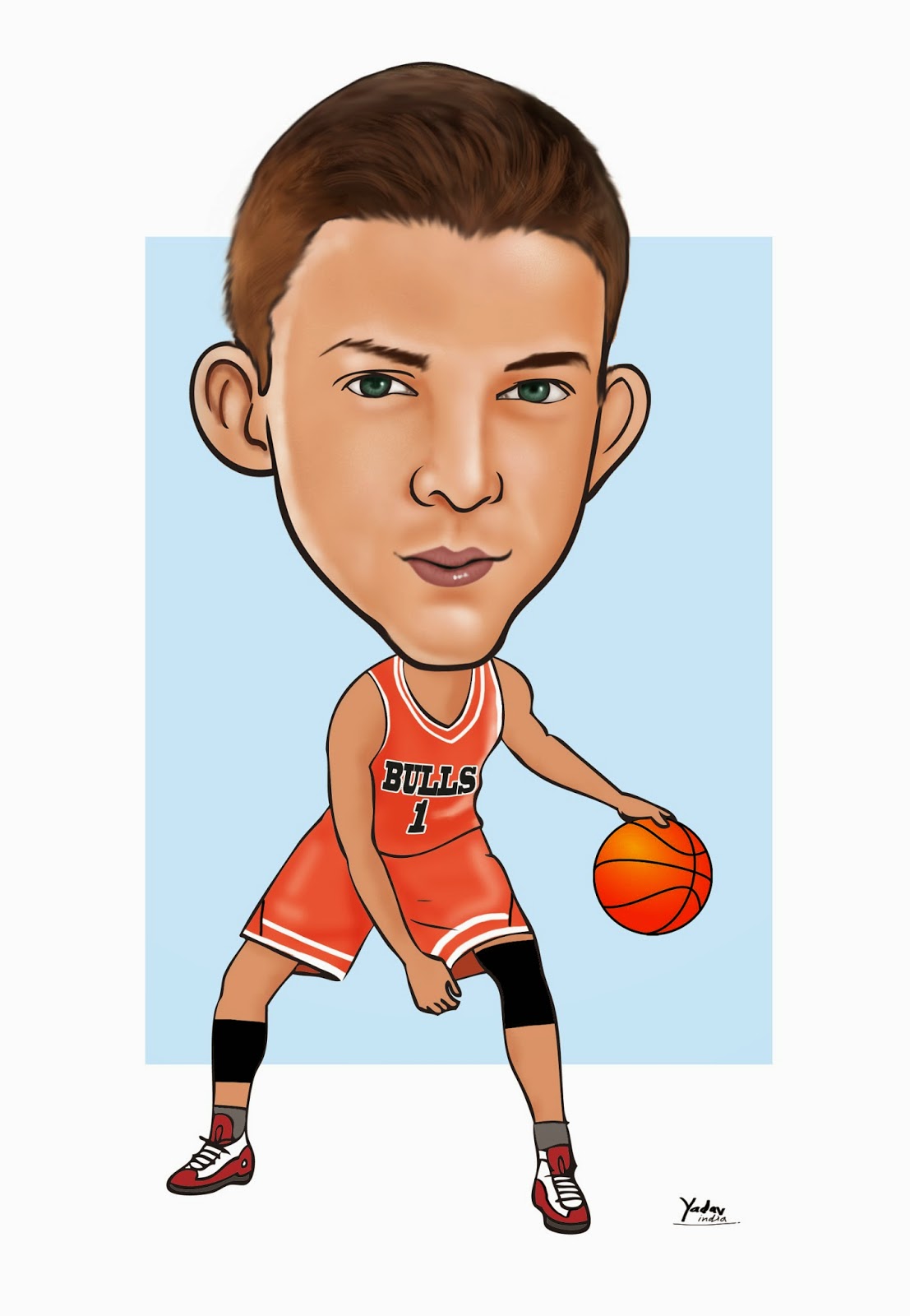 Free Basketball Caricature, Download Free Basketball Caricature png