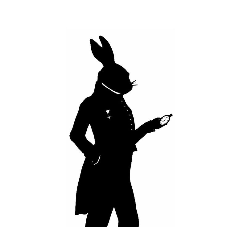 Rabbit Silhouette | My Small Tattoo Ideas | Clipart library