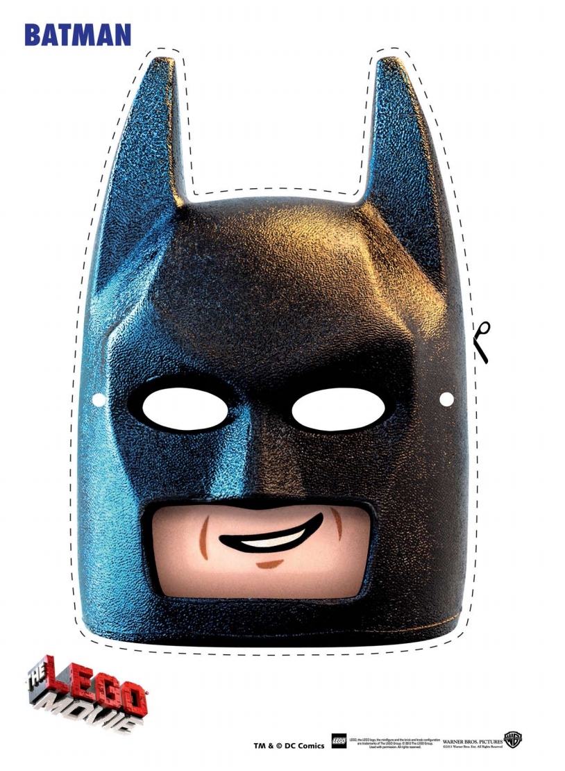 How to Make a Batman Lego Movie Mask and Costume | Ken Krogue