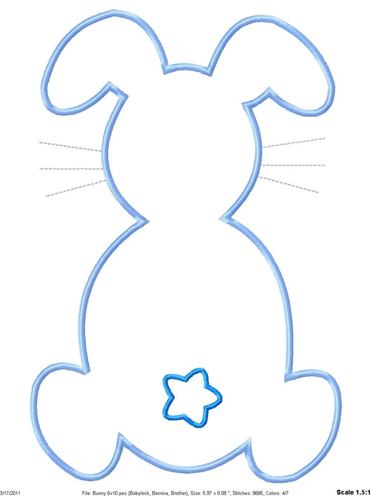 Free Outline Of A Bunny Download Free Outline Of A Bunny Png Images 