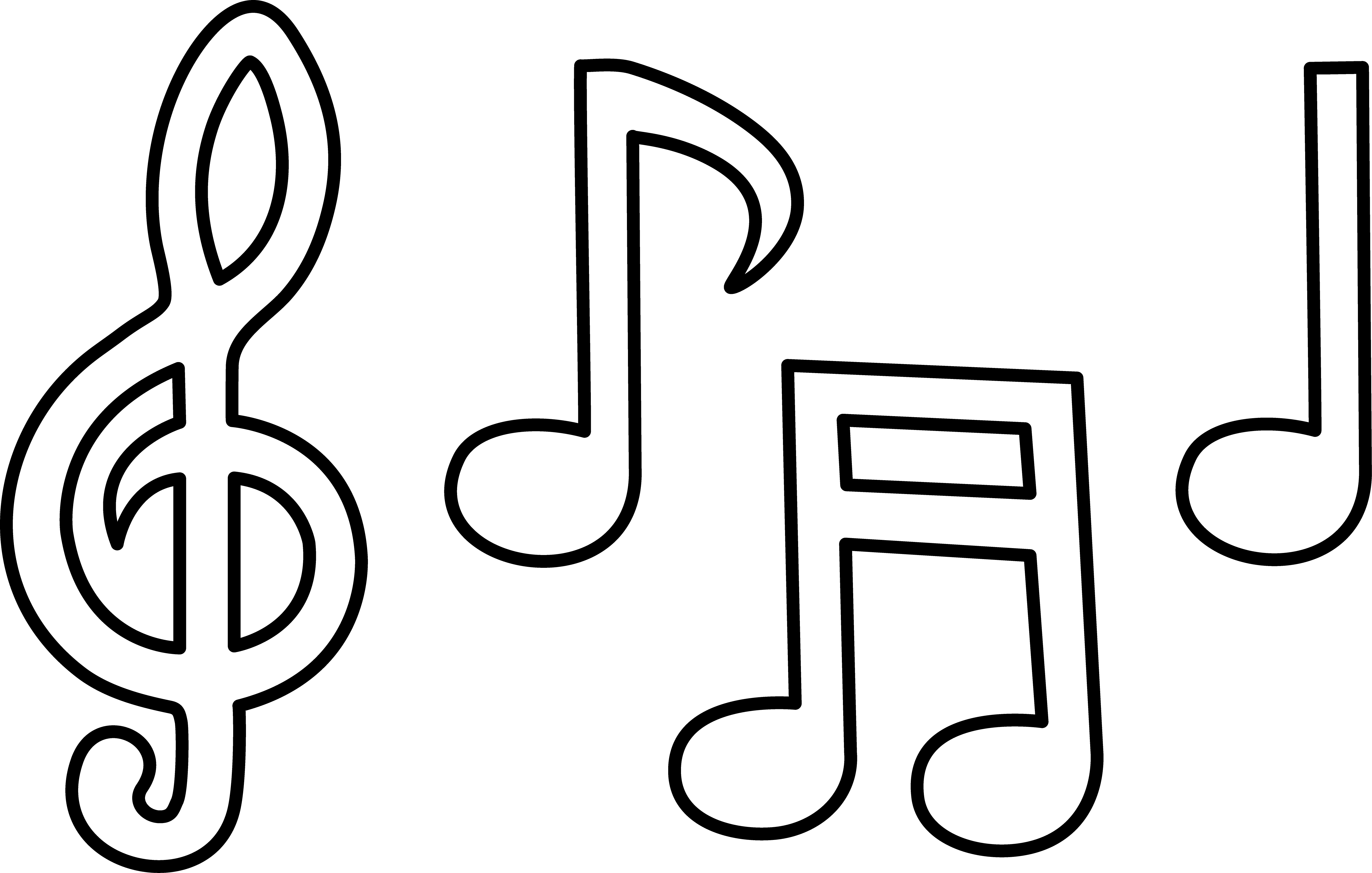 Free Music Note Drawings Download Free Music Note Drawings Png Images