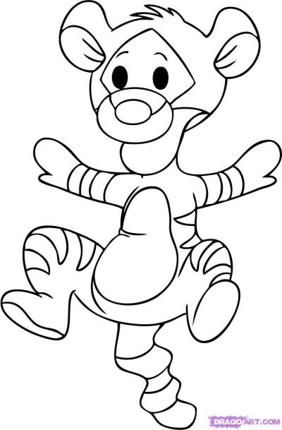 winnie the pooh tigger drawings - Clip Art Library
