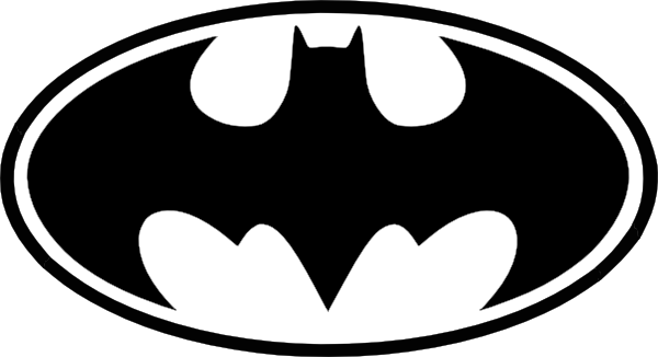 Black And White Logo Batman - Clipart library