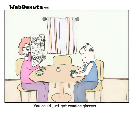 Funny Eyesite Cartoons | Webdonuts Webcomics
