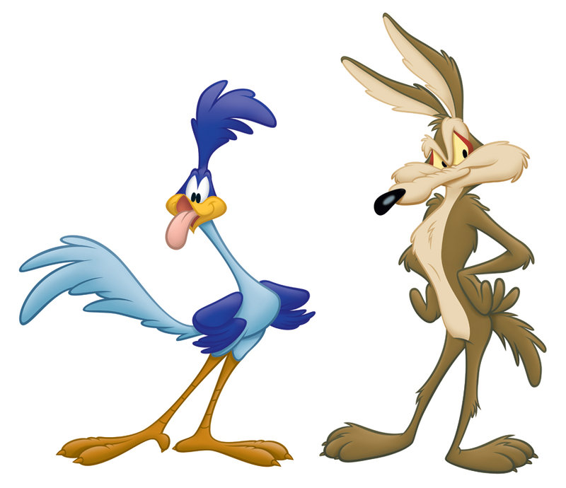 Clipart library: More Artists Like Wile E. Hypnotizes Roadrunner by 