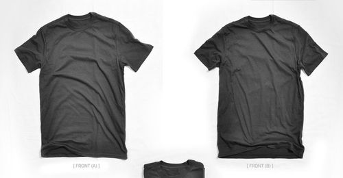 25 Free T-Shirt Vector Templates Mockup Designs