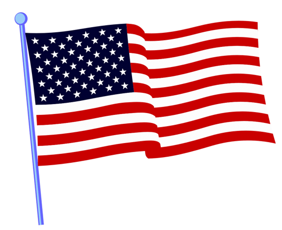 american flag clip art free download - photo #21