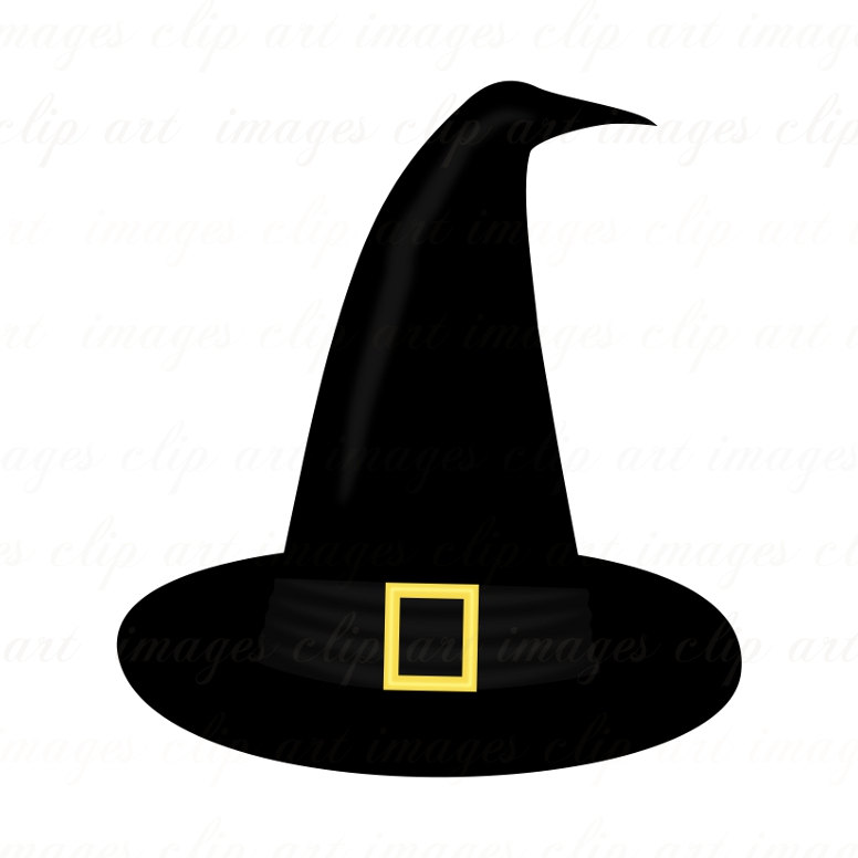 Popular items for witch hat clip art 
