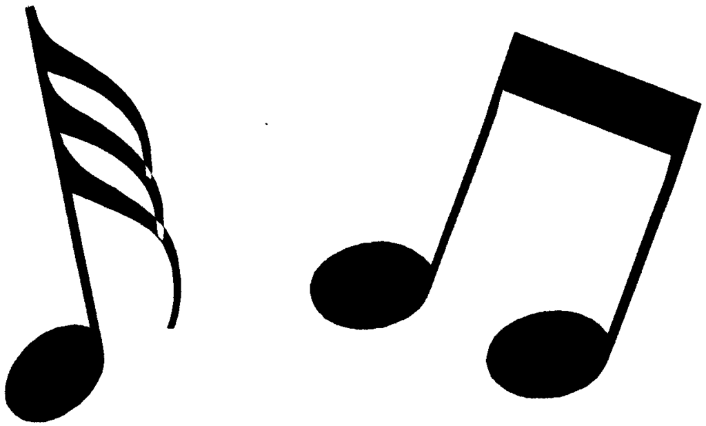 music note clipart 3