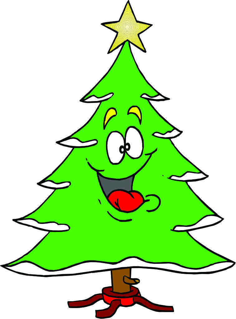 Christmas Tree Cartoon Images