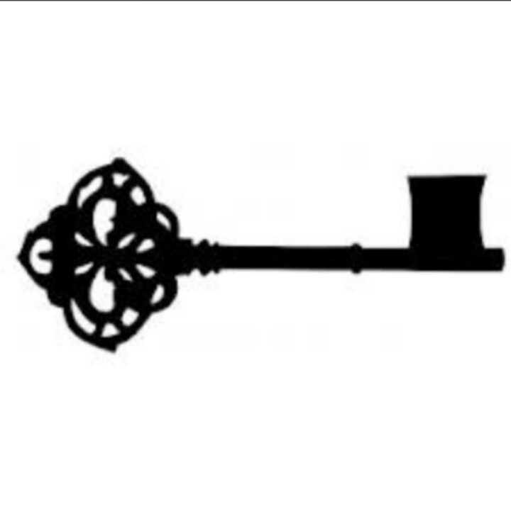Antique key clipart- tattoo idea | My style | Clipart library