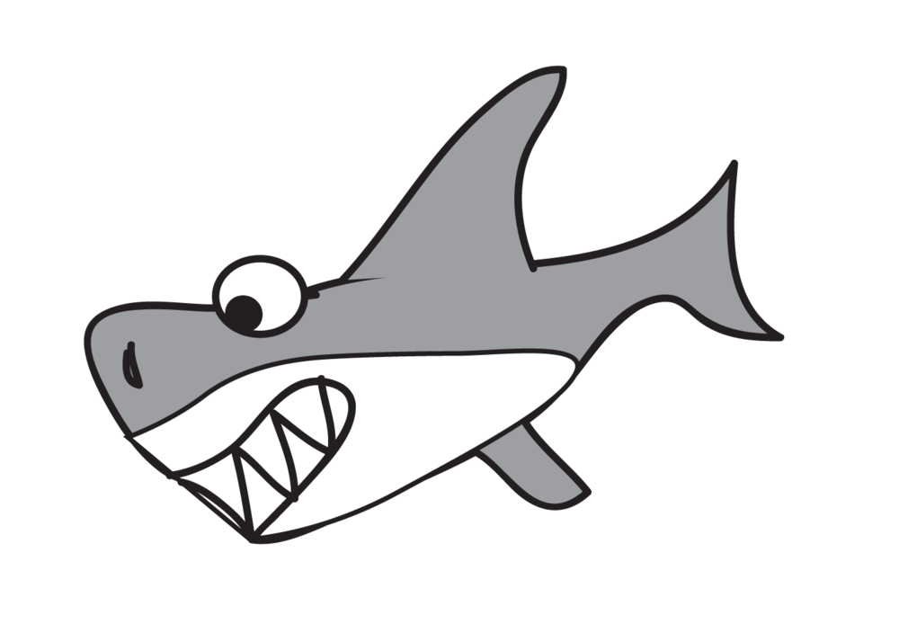 Cartoon Shark Clip Art 
