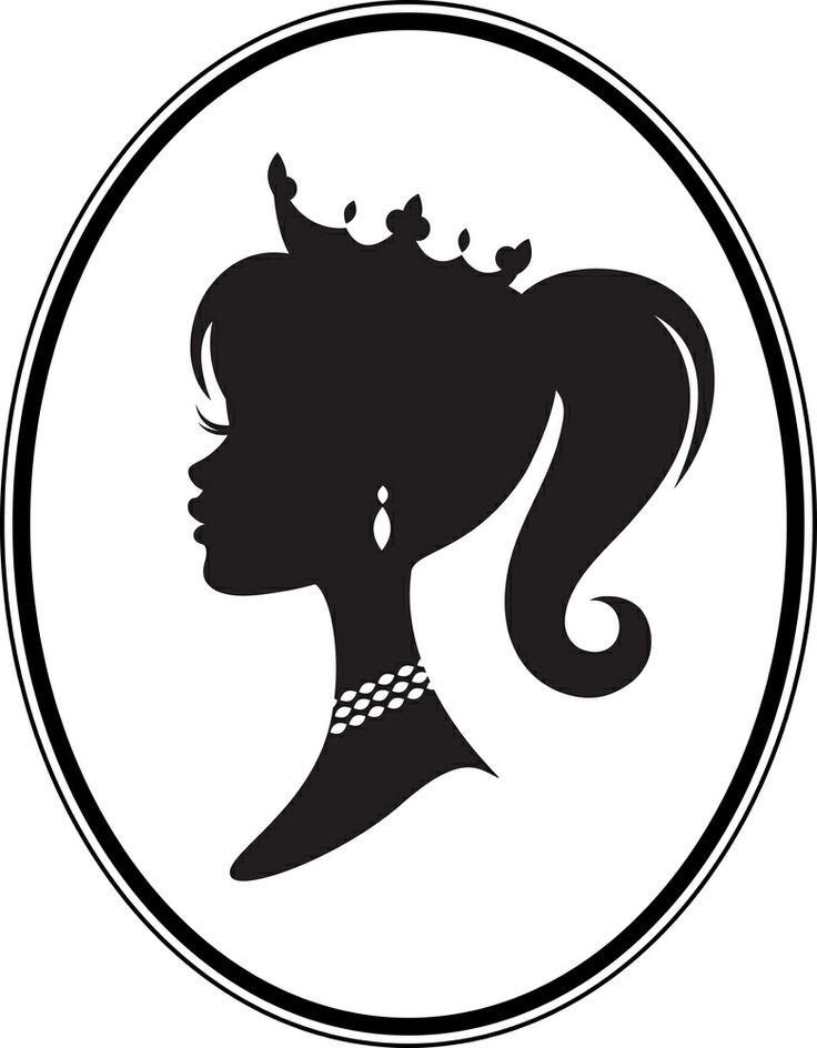 Princess Silhouette | Templates | Clipart library