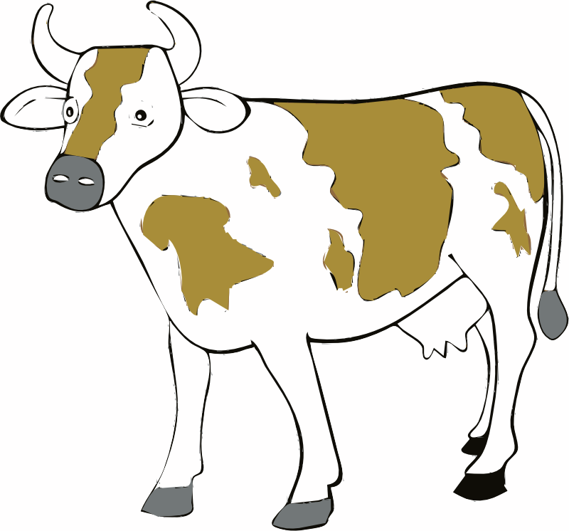 Clipart - Cow