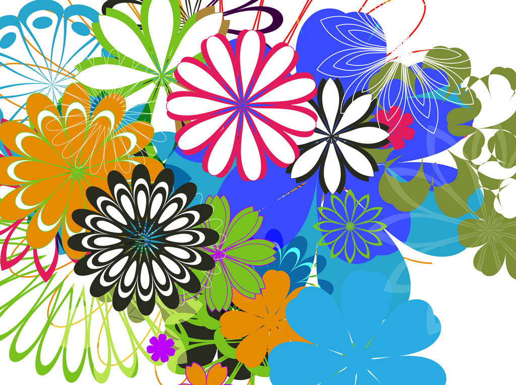 Free Flower Vectors - 9. Page