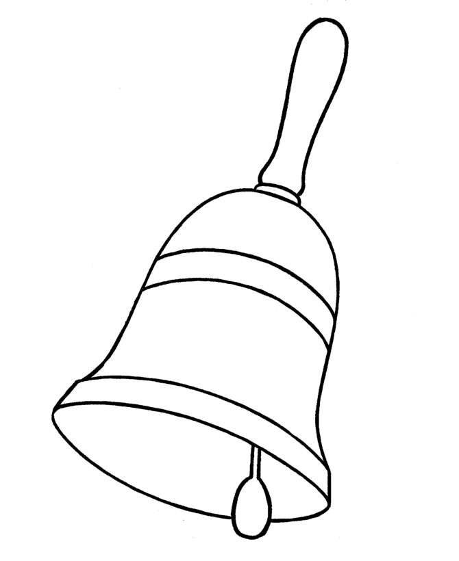 BlueBonkers : Christmas Hand Bells coloring - Christmas Coloring 