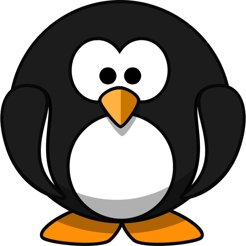 flat-lemmling Cartoon penguin