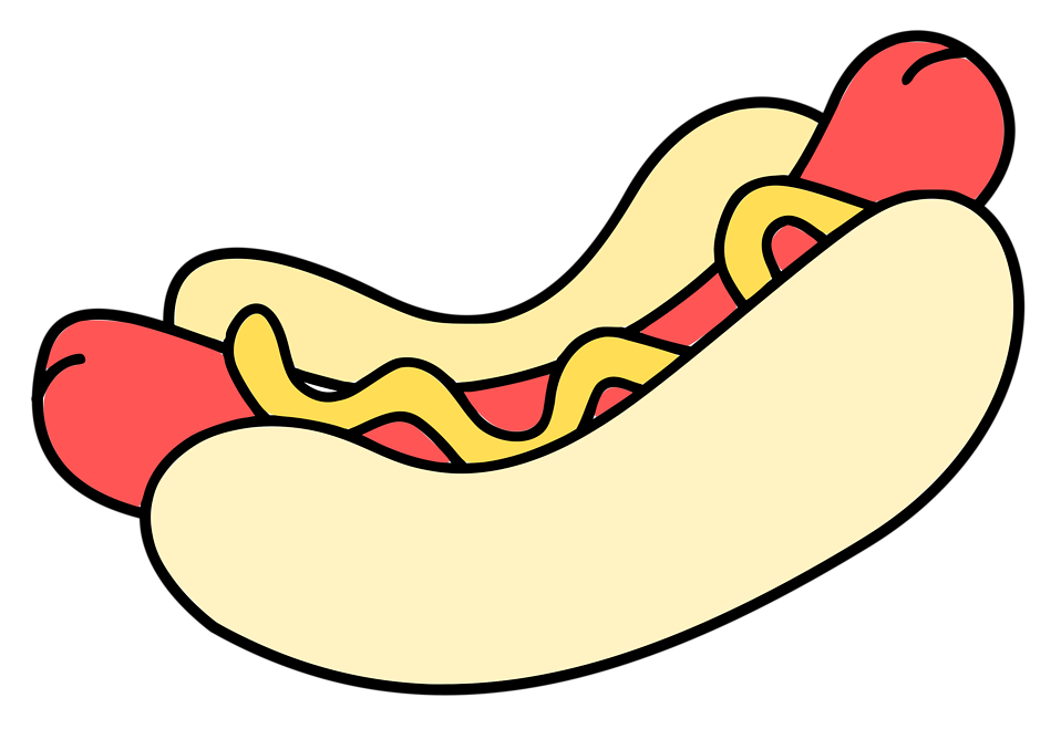 Free Stock Photos | Illustration of a hotdog | # 16551 