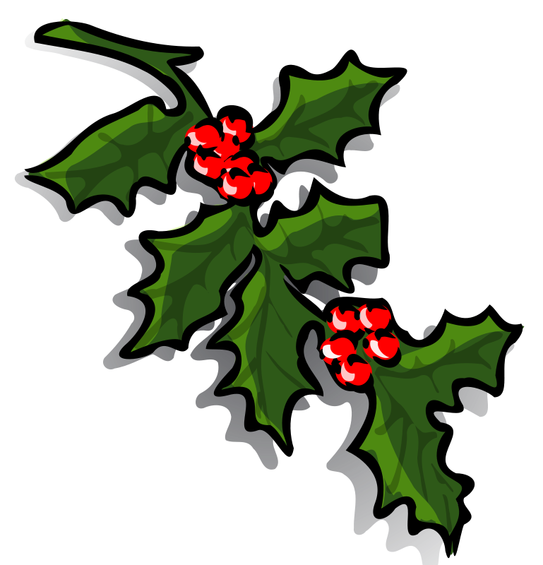 Free Christmas Clip Art Holly
