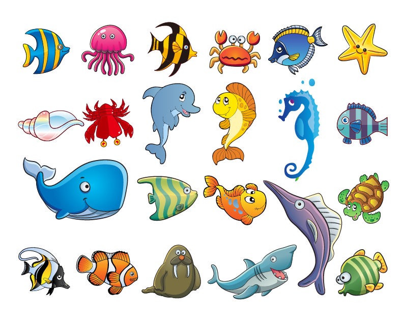 Free Picture Of Ocean Animals, Download Free Picture Of Ocean Animals png  images, Free ClipArts on Clipart Library