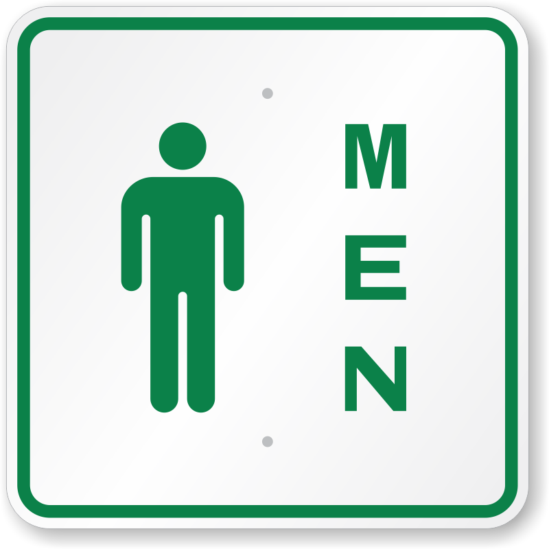 mens room sign clipart torrent