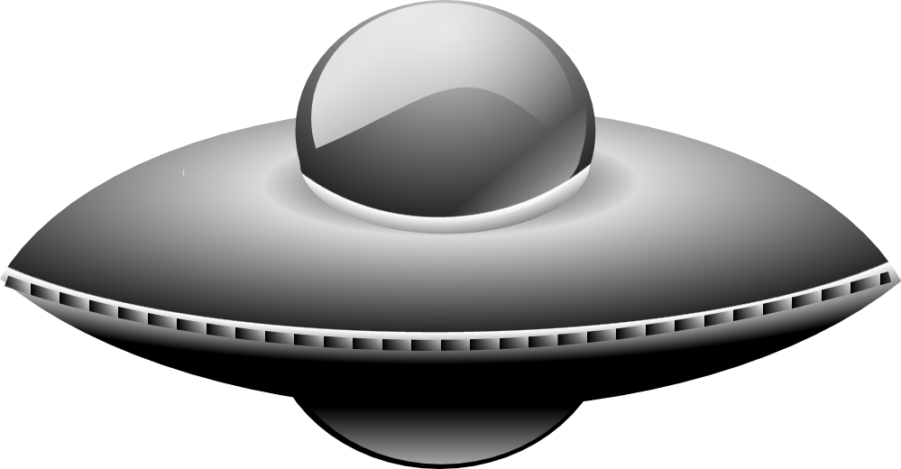 Free to Use  Public Domain Flying Saucer Clip Art