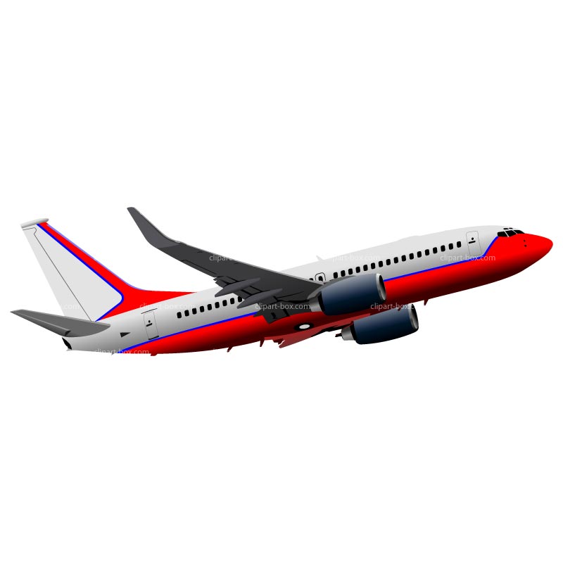 Clipart Boeing Flying Royalty Free Vector Design Airplane Clip Art 