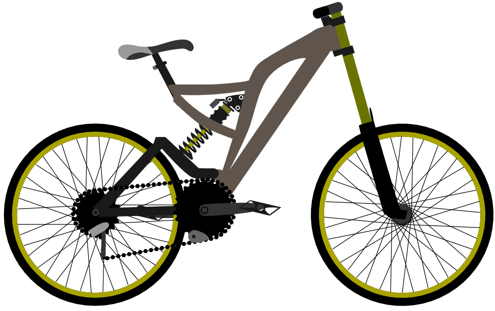 Mountain Biking Clip Art | Mountain Bike image picture