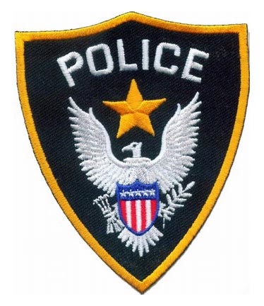 Police Shield Eagle Uniform Patch | Law Enforcement Patches