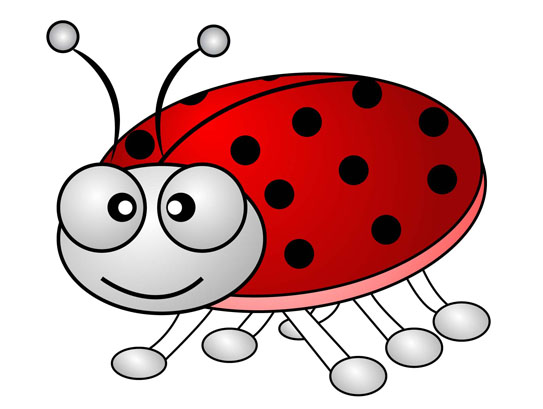 Cartoon Ladybugs - Clipart library