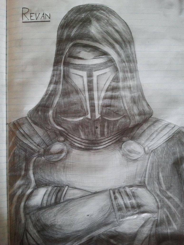 Star Wars: KotOR Darth Revan - OC Drawing by xRevan116x on Clipart library
