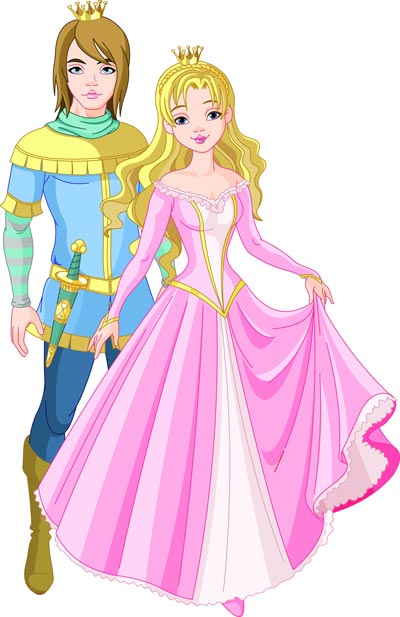 prince princess cartoon