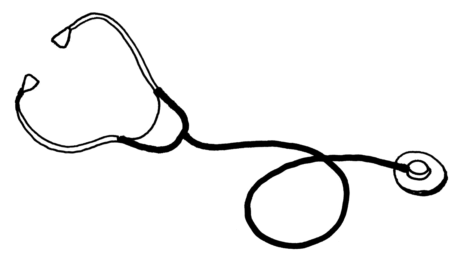 Stethoscope Drawing