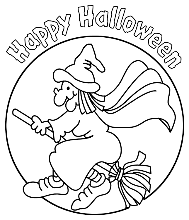 Halloween Coloring Pages Fairy Clip Arts Related Art