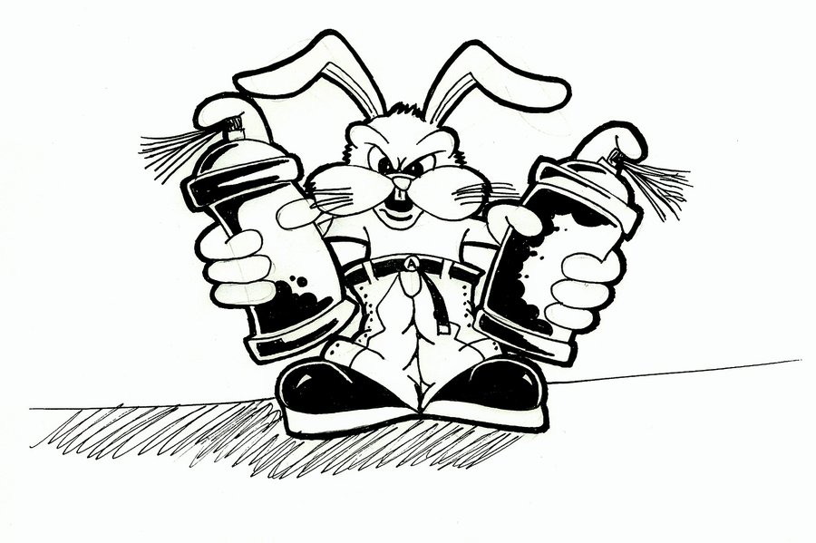 How To Draw Graffiti Characters Easy