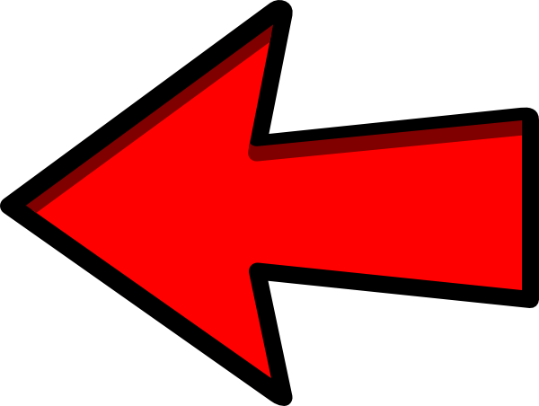 Left Red Arrow Clip Art at Clipart library - vector clip art online 