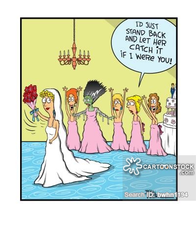 Maid Of Honour Cartoons and Comics - funny pictures from CartoonStock