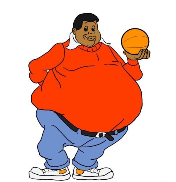 fat kids cartoon