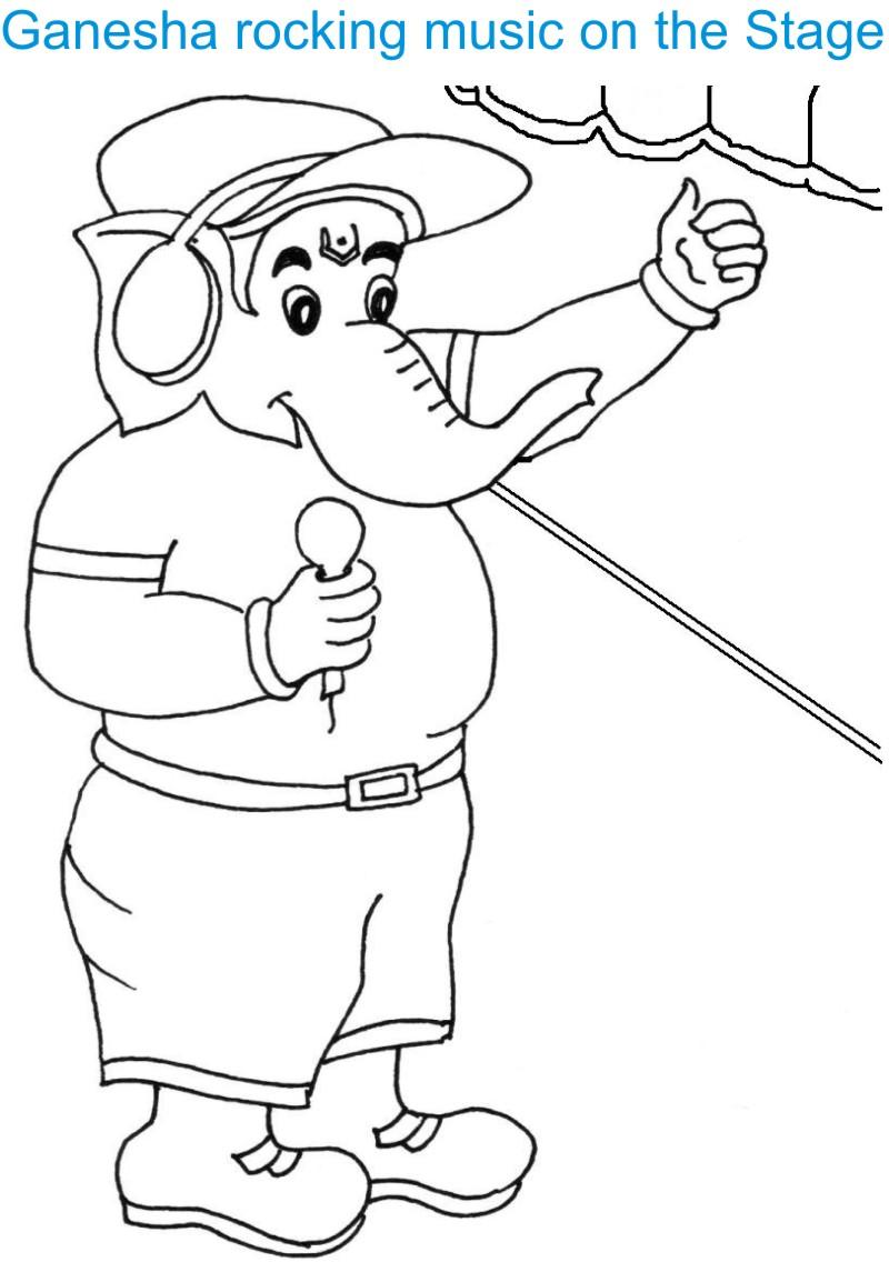 Featured image of post Ganesha Drawing For Kids