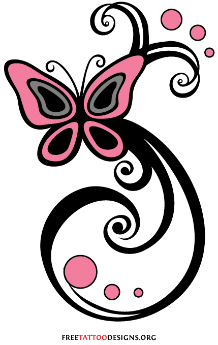 60 Butterfly Tattoos | Feminine And Tribal Butterfly Tattoo 