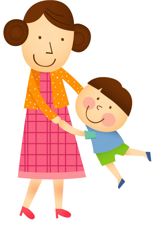 clipart of mother and child - photo #43