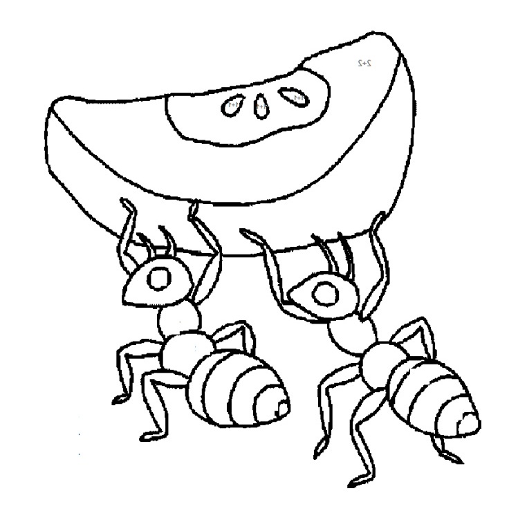 hard working ant clipart for kids