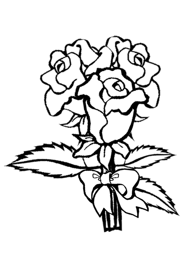 una classe coloring pages of a rose - photo #34