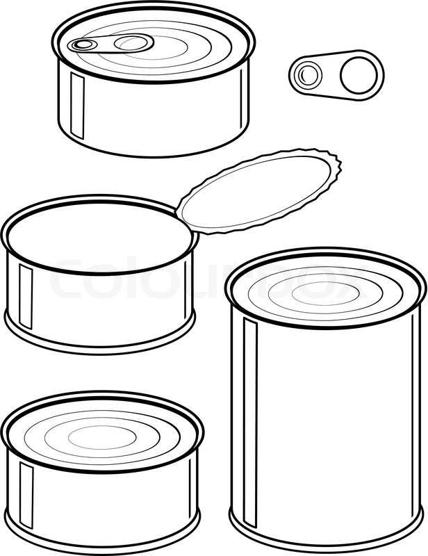 Canned Food Clipart | Healthy Life Forever