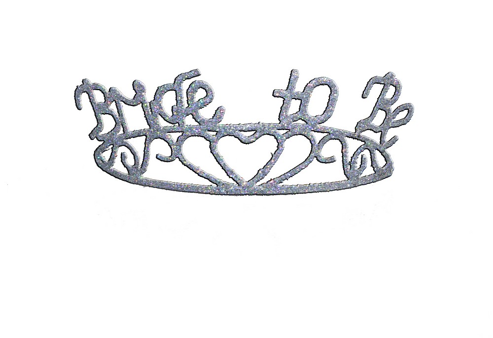 Bride to Be Sparkle Tiara with Veil | Oya Costumes